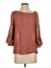 Max Studio Brown 3/4 Sleeve Blouse Size S - photo 1