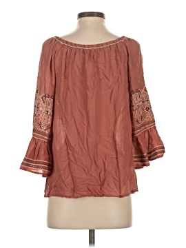 Max Studio 3/4 Sleeve Blouse (view 2)