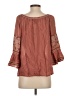 Max Studio Brown 3/4 Sleeve Blouse Size S - photo 2
