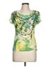 Bongo 100% Polyester Green Short Sleeve T-Shirt Size L - photo 1