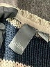 Quinn 100% Acrylic Stripes Black Pullover Sweater Size M - photo 7