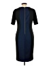 9&Co. Color Block Blue Cocktail Dress Size 10 - photo 2