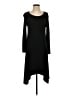 Willi Smith Solid Black Casual Dress Size XS - photo 1