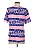 Willa 100% Polyester Pink Short Sleeve Blouse Size S - photo 2