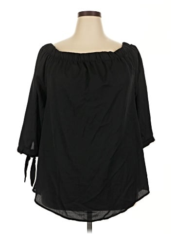 Indulge 3/4 Sleeve Blouse (view 1)