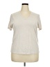 Universal Thread 100% Cotton Ivory Short Sleeve T-Shirt Size XXL - photo 1