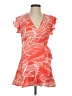 Aqua 100% Polyester Orange Casual Dress Size S - photo 1
