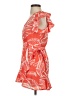 Aqua 100% Polyester Orange Casual Dress Size S - photo 5