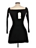 Zara Solid Black Cocktail Dress Size L - photo 2