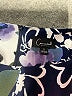 Connected Apparel Graphic Blue Cocktail Dress Size 6 - photo 7