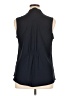 Nic + Zoe 100% Polyester Black Sleeveless Blouse Size XL - photo 2
