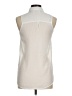 BSB Collection Ivory Sleeveless Button-Down Shirt Size M - photo 2