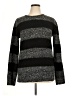 Forever 21 Stripes Black Pullover Sweater Size XL - photo 1