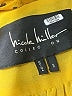 Nicole Miller Collection 100% Polyester Animal Print Yellow Sleeveless Blouse Size S - photo 7