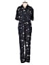 Thakoon Floral Black Jumpsuit Size 0 - photo 1