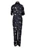 Thakoon Floral Black Jumpsuit Size 0 - photo 2