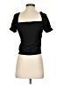 Unbranded Black Short Sleeve Turtleneck Size S - photo 2