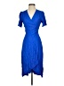 Leith 100% Viscose Blue Cocktail Dress Size XS - photo 1
