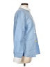 Unbranded 100% Cotton Color Block Blue Long Sleeve Blouse Size L (estimated) - photo 4