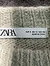 Zara Metallic Silver Turtleneck Sweater Size S - photo 7