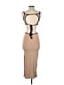 Unbranded Tan Cocktail Dress Size S - photo 2