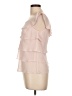 Cachet 100% Polyester Pink Sleeveless Blouse Size 12 - photo 5