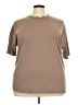 Unbranded Brown Short Sleeve Turtleneck Size 4X (estimated) - photo 1