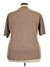 Unbranded Brown Short Sleeve Turtleneck Size 4X (estimated) - photo 2