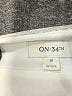 On 34th Metallic Silver Casual Skirt Size 10 - photo 4