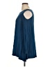 Popana Blue Long Sleeve Blouse Size XL - photo 5