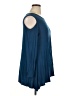 Popana Blue Long Sleeve Blouse Size XL - photo 4
