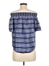 J.Crew Collection 100% Silk Blue T-Shirt Size 6 - photo 2