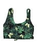Shein Tropical Green Swimsuit Top Size M - photo 2