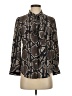 Marc Jacobs 100% Silk Brown 3/4 Sleeve Silk Top Size 4 - photo 1