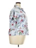 Unbranded Tropical Blue Short Sleeve Blouse Size 2X (estimated) - photo 4
