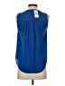 Alfani 100% Polyester Blue Sleeveless Blouse Size P (petite) - photo 2