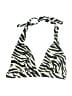 Unbranded Animal Print Ivory Swimsuit Top Size S (estimated) - photo 1