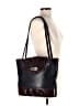 Brighton 100% Leather Solid Black Brown Leather Tote One size - photo 2