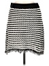 Zara Chevron-herringbone White Casual Skirt Size M - photo 2