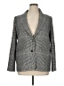 J.Crew Houndstooth Gray Blazer Size 16 - photo 1