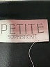 Petite Sophisticate Solid Black Formal Skirt Size M (estimated) - photo 4