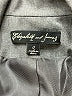 Elizabeth and James 100% Polyester Metallic Silver Blazer Size 0 - photo 6