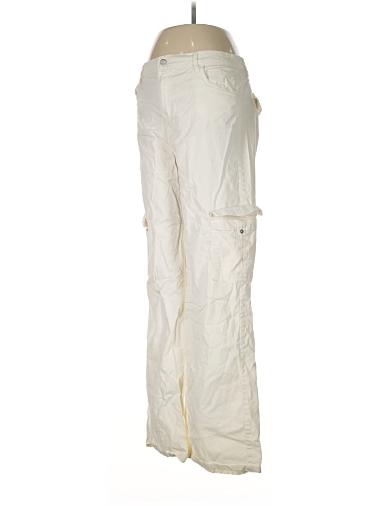 Pre-owned Sanctuary Cargo Pants In Ivory