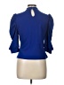 Unbranded Blue 3/4 Sleeve Top Size L - photo 2
