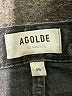 AGOLDE 100% Cotton Black Jeans Size 25 waist - photo 7