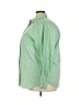 Foxcroft Solid Green Long Sleeve Button-Down Shirt Size 20 - photo 5