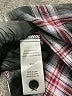 BeachLunchLounge Plaid Black Long Sleeve Blouse Size M - photo 8