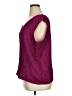 Rafael 100% Polyester Burgundy Sleeveless Blouse Size XL - photo 5