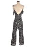 Zara Animal Print Black Jumpsuit Size S - photo 2