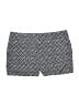 Ann Taylor LOFT Chevron-herringbone Black Shorts Size 10 - photo 1
